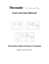 Thermador CET Manual de usuario