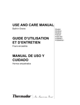 Thermador POD301 Manual de usuario