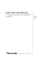 Thermador Pro-Harmony P36 Manual de usuario