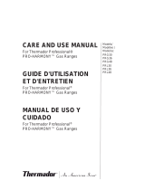Thermador PRG30 Manual de usuario