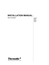 Thermador Cooktop SGSL Manual de usuario