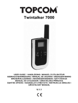 Topcom TWINTALKER 7000 Manual de usuario