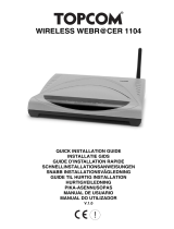 Topcom Wireless Webracer 1104 Manual de usuario