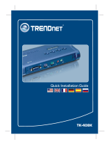 Trendnet TK-408K Manual de usuario