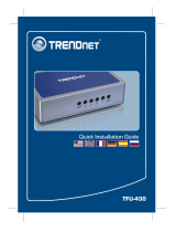 Trendnet TFU-430 Manual de usuario