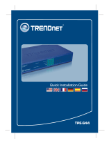 Trendnet TPE-S44 Manual de usuario