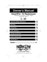 Tripp Lite SmartPro SMART750RM1U Manual de usuario