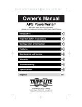 Tripp Lite Alternative Power Source El manual del propietario