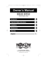 Tripp Lite BP36V142U Manual de usuario