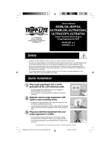 Tripp Lite ISOFAX Manual de usuario