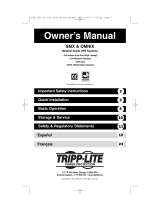 Tripp Lite SMX & OMNIX Manual de usuario