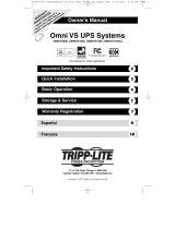Tripp Lite OMNIVS1500XL Manual de usuario
