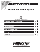 Tripp Lite OMNIPOWER PRO550 El manual del propietario