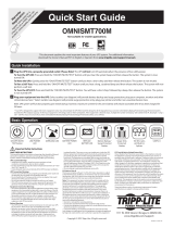 Tripp Lite OMNISMT700M Manual de usuario