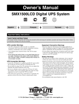 Tripp Lite SMX1500LCD Manual de usuario