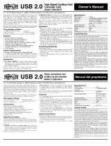 Tripp Lite U250-002-R Manual de usuario