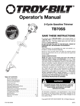 Troy-Bilt 2-Cycle Manual de usuario