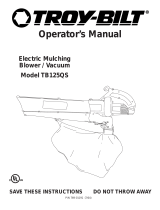 Troy-Bilt TB125QS Manual de usuario