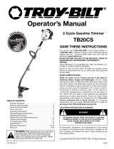 Troy-Bilt TB20CS Manual de usuario