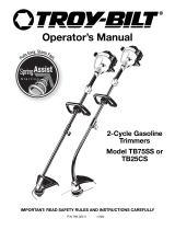 Troy-Bilt SpringAssist TB25ET Manual de usuario