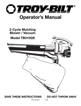 Troy-Bilt TB310QS Manual de usuario