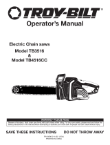 MTD TB3516 Manual de usuario
