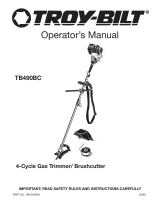 Troy-Bilt TB490BC Manual de usuario