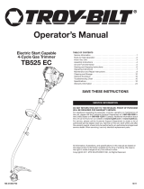 Troy-Bilt TB525 EC Manual de usuario