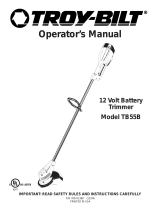 MTD TB55B Manual de usuario