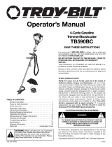 Troy-Bilt TB590BC Manual de usuario