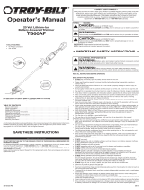 Troy-Bilt TB60AF Manual de usuario
