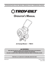 Troy-Bilt TB672 Manual de usuario