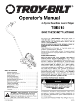 Troy-Bilt TBE515 Manual de usuario