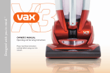 Vax X3 Manual de usuario