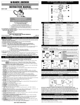 Black & Decker UV1000B Manual de usuario