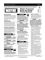 Wayne EWP10 Manual de usuario