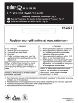 Weber 54329 Manual de usuario
