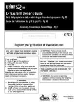 Weber 77576 Manual de usuario