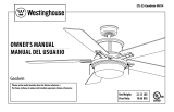 Westinghouse 52-inch Manual de usuario