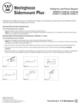 Westinghouse Sidemount Plus Fan Box 0125000 Manual de usuario