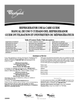 Whirlpool KSRU25CRST00 Manual de usuario