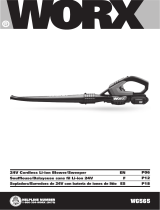 WORX Tools WG565 Manual de usuario