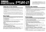 Yamaha Portatone PSR-2 El manual del propietario
