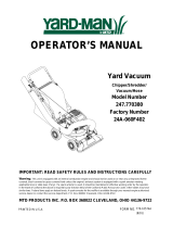 Yard-Man 24A-060F401 Manual de usuario