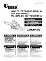 Zenoah KOMATSU G5000AVS Manual de usuario