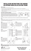 Masonite 05241 Guía de instalación