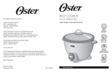 Oster Rice Cooker Manual de usuario