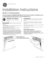 GE Appliances DDT575SGFWW Guía de instalación