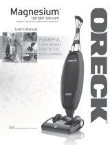 Oreck LW1500RS Guía del usuario