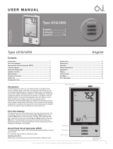 OJ Electronics UDG Manual de usuario